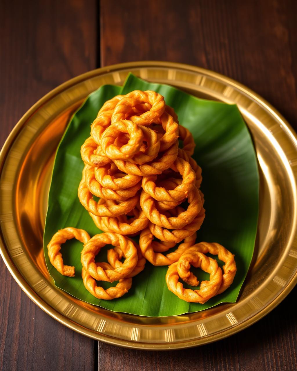 Hand-Twisted Murukku